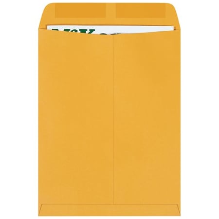 Bsc Preferred 9-1/2 x 12-1/2'' Kraft Gummed Envelopes, 500PK BUY00028877